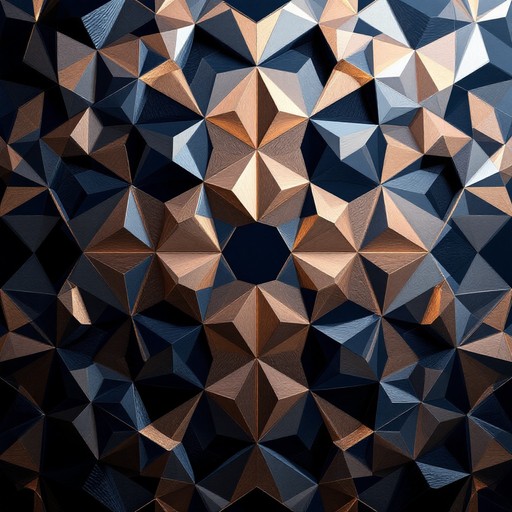Free Geometric Copper Maze Image - Hexagon, Geometric, Copper ...