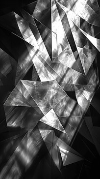 Free Abstract Geometric Space Image - Abstract, Geometric, Monochrome ...