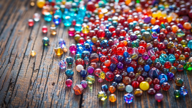 Free Colorful Bead Assortment Image | Download at StockCake