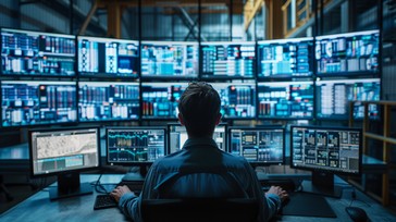 Free Warehouse Monitoring Hub Image - Warehouse, Worker, Monitoring ...