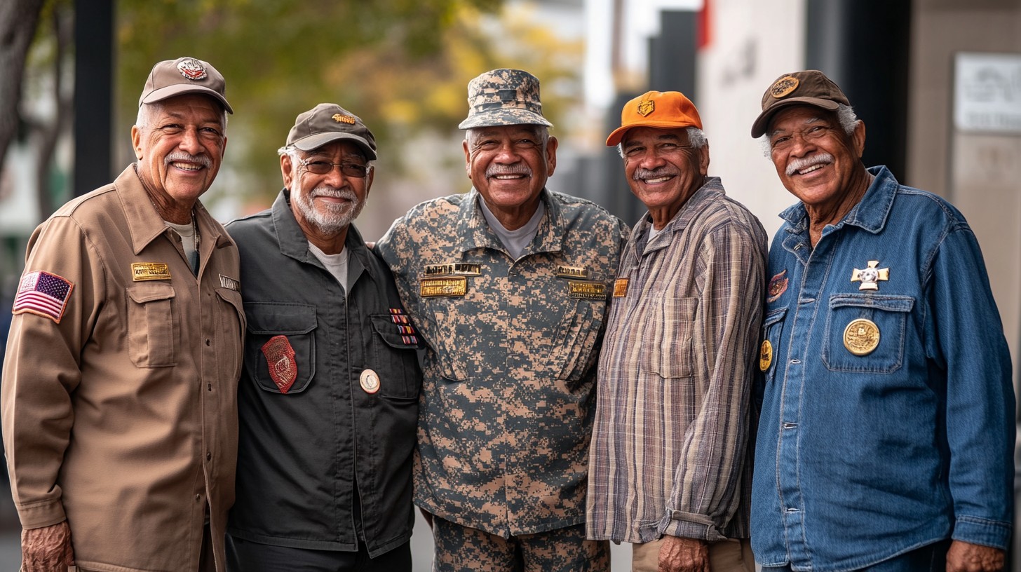 Free Veterans sharing smiles Image - Veterans, Smiles, Camaraderie ...