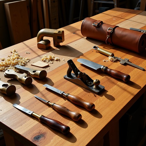 Free Artisan's Workshop Bench Image - Woodworking, Handtools, Craftsman ...