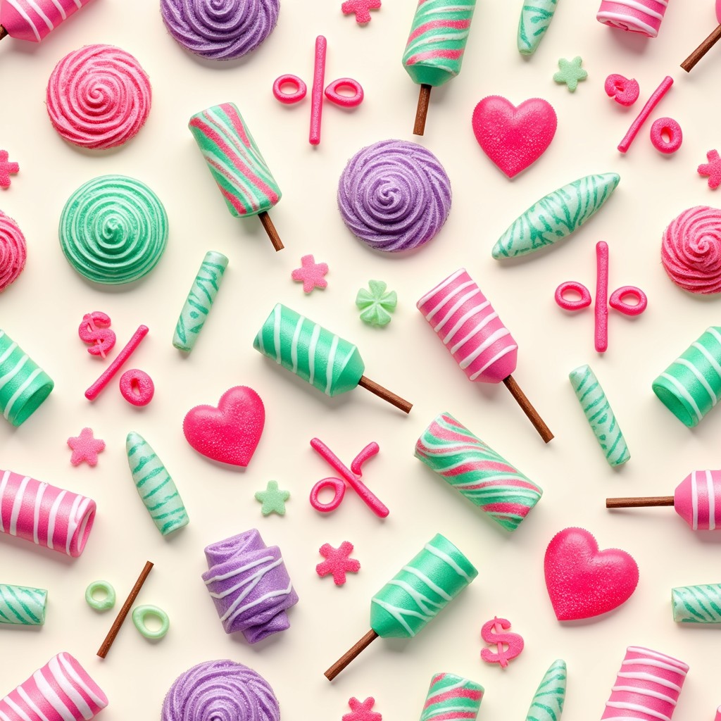 Sweets Ribbon Free Sweet Sale Pattern Image - Candy, Sweets, Ribbons | Download at ...