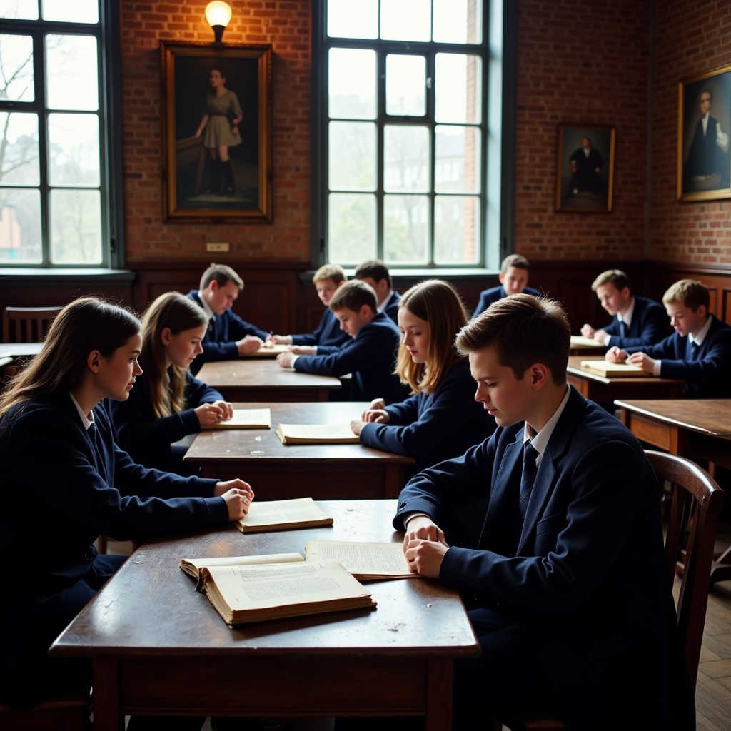 Free Historic Academic Study Image - School, Education, Uniforms ...