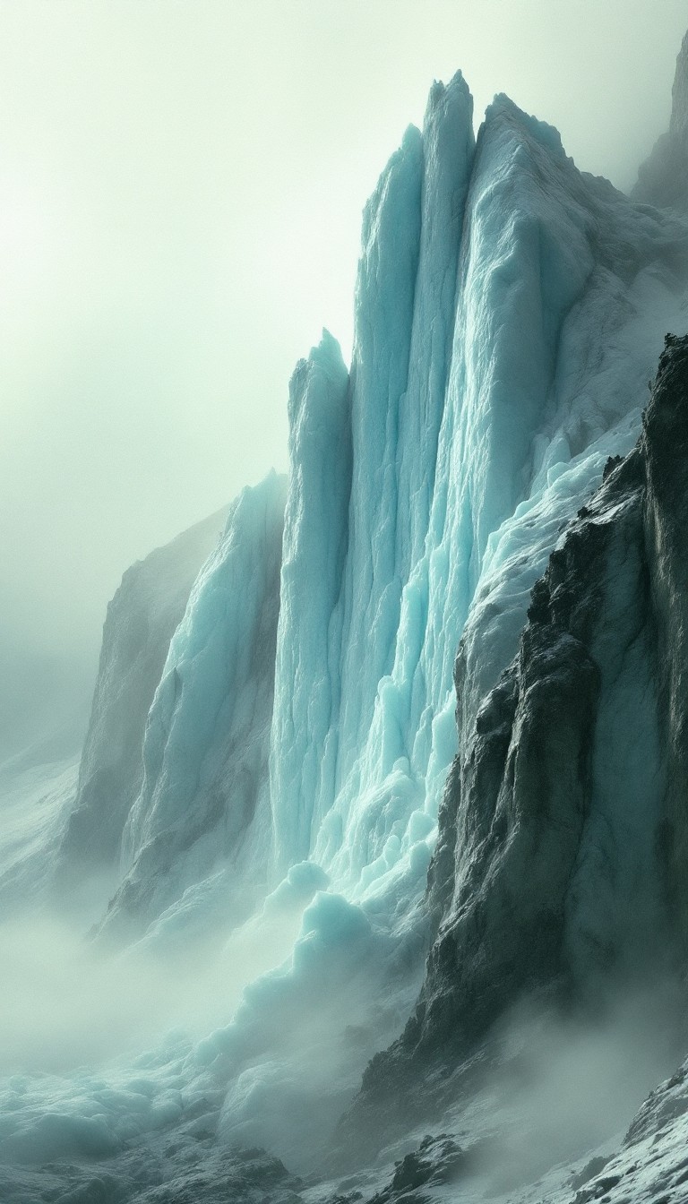 The Ice Free Majestic Ice Cathedral Image - Glacier, Ice, Mountain | Download ...