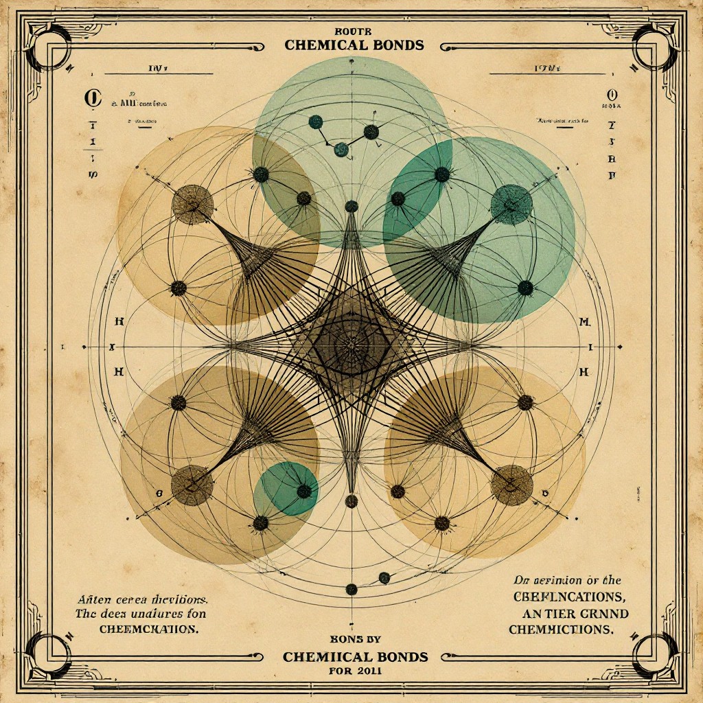 Free Victorian Chemical Geometry Image - Vintage, Scientific, Geometric ...