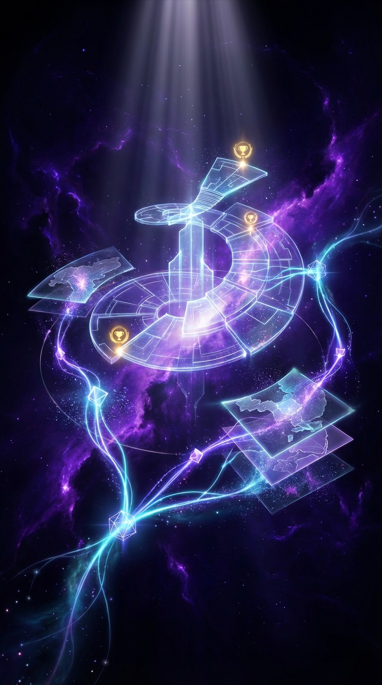 Free Cosmic Strategy Blueprint Image - Holographic, Cosmic, Strategy ...