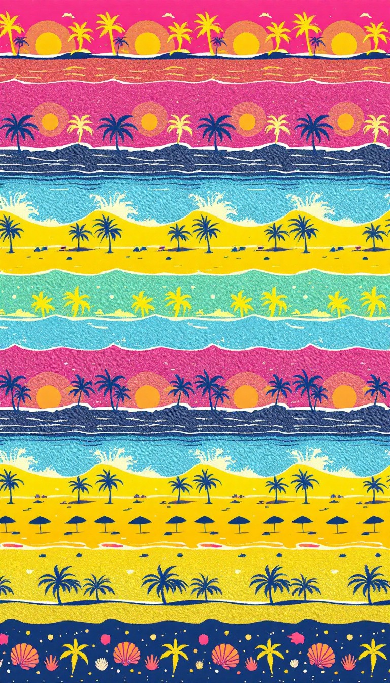 Free Retro Beach Vibes Image - Beach, Tropical, Retro | Download at ...