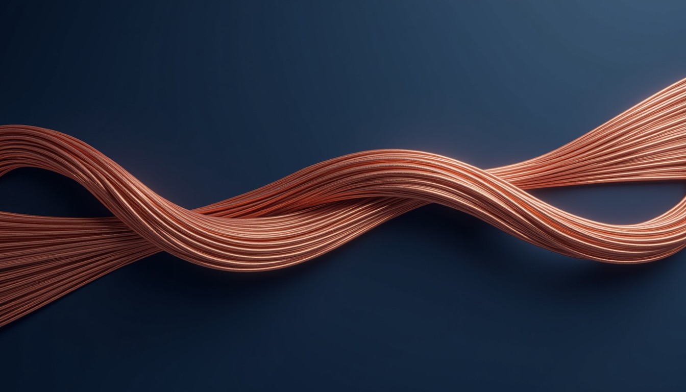 Free Elegant Copper Rhythm Photo - Copper, Waves, Wires | Download at ...