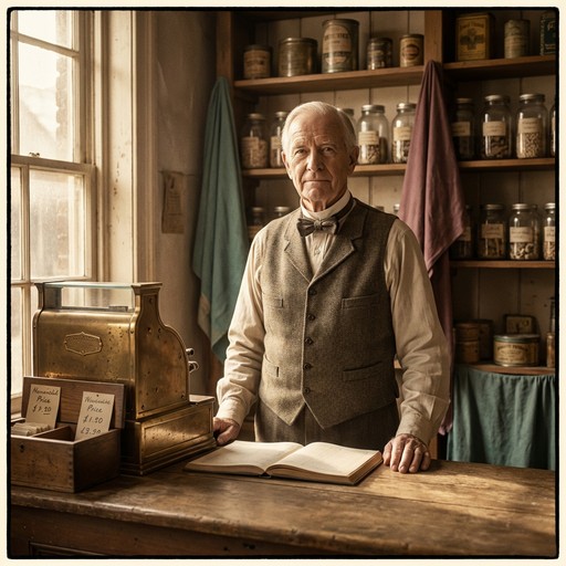 Old Merchant In Store Free Vintage Shop Owner Image - Vintage, Shopkeeper, Merchant ...