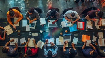 Free Group Study Session Image - Study, Students, Laptops | Download at ...