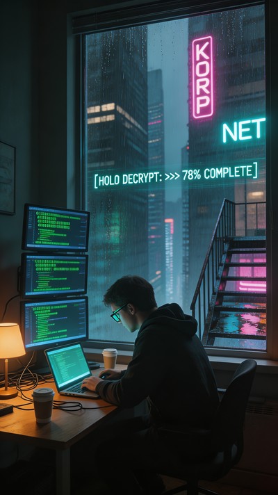 Free Code Night Glow Image - Hackathon, Cyberpunk, Code | Download at ...