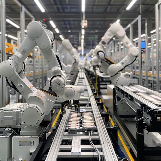 Free Robots at Work Image - Robots, Automation, Manufacturing ...