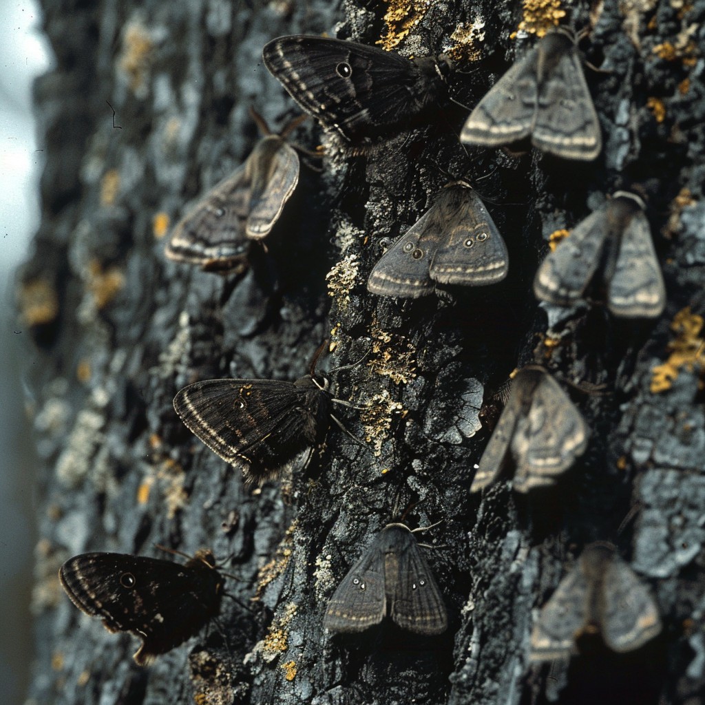 Free Moths Camouflaged Bark Image - Moths, Camouflage, Nature ...