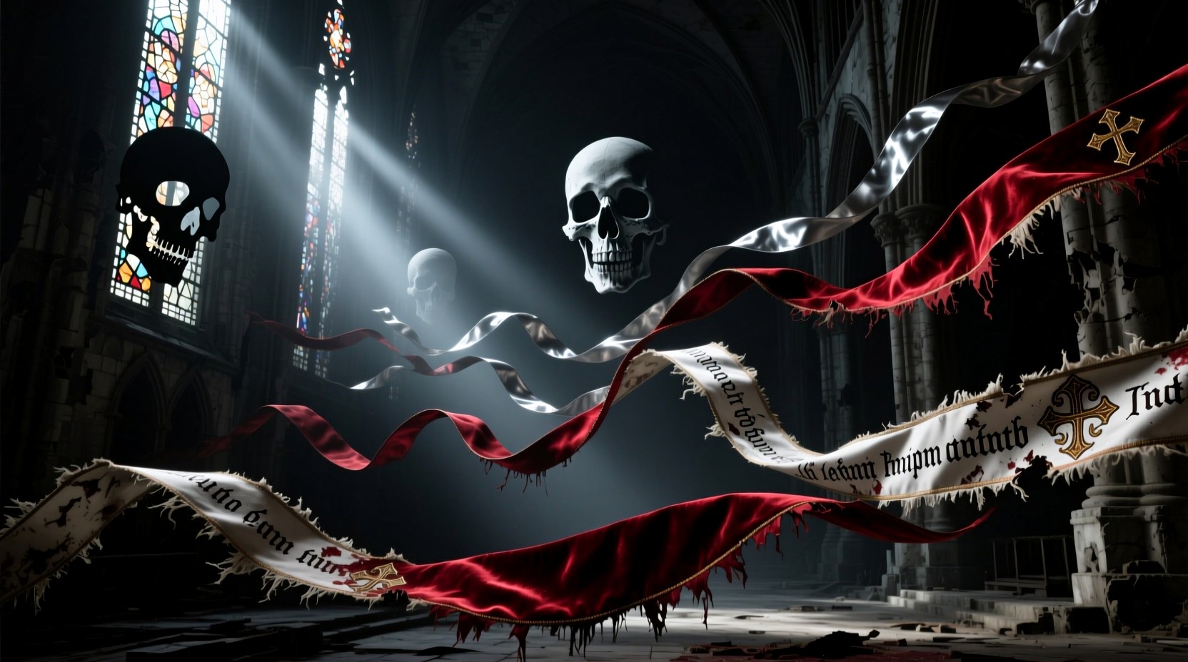 Free Gothic Ribbon Dance Image - Gothic, Cathedral, Ribbons | Download ...