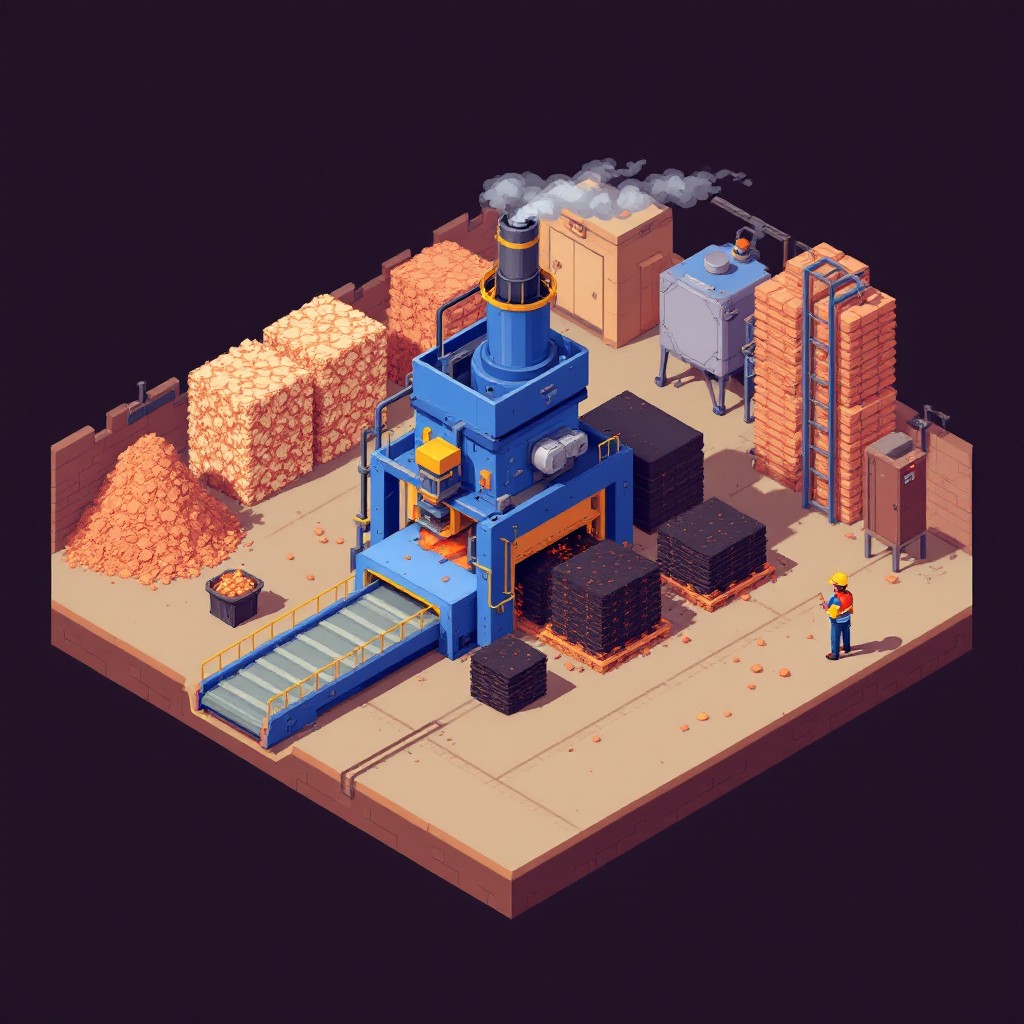 Free Industrial Pixel Production Image - Isometric, Pixel, Briquette ...