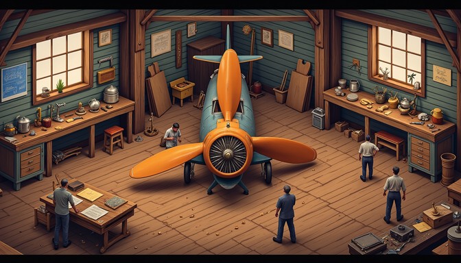 Free Vintage Aviation Workshop Image - Propeller, Workshop, Aviation ...