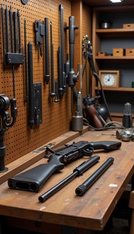 Free Precision Gunsmith Workshop Image - Gunsmith, Workshop, Workbench ...
