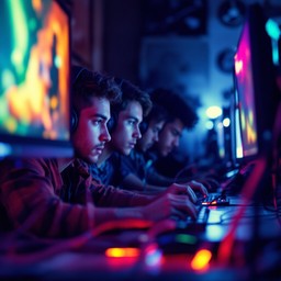 Free Competitive Gaming Night Image - Gaming, Esports, Competitive ...