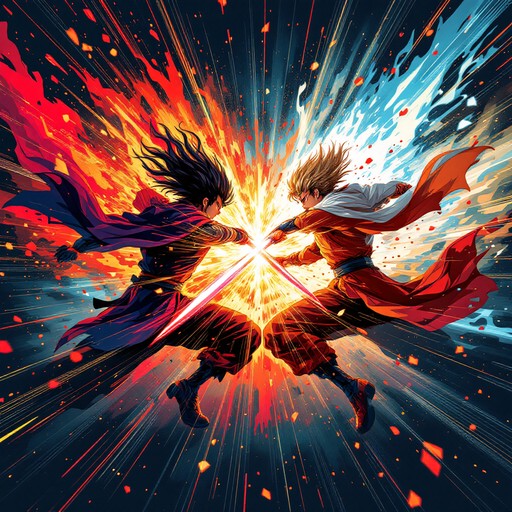 Free Epic Battle Explosion Image - Anime, Manga, Illustration ...