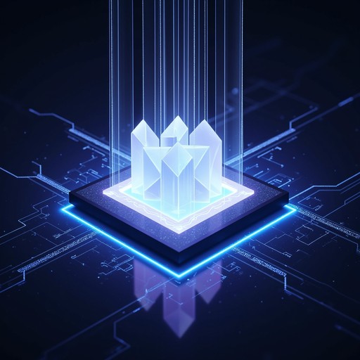 Free Crystalline AI Core Image - Artificial, Intelligence, Geometric ...
