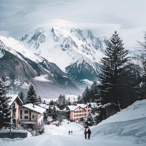 Free Winter Mountain Village Image - Snow, Village, Mountain | Download ...