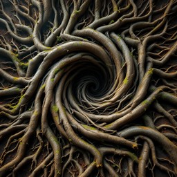 Free Spiral Root Pattern Image - Roots, Spiral, Mandala | Download at ...
