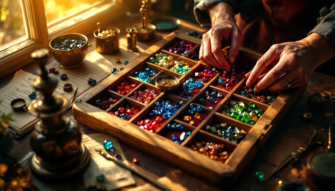Free Vintage Gem Sorting Image - Gemstones, Vintage, Jeweler | Download ...