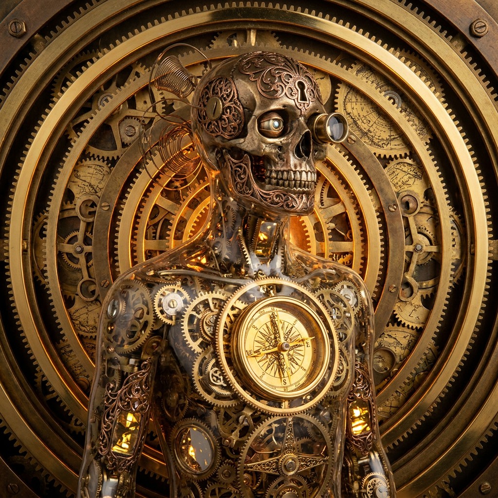 Free Mechanical Soul Portrait Image - Steampunk, Clockwork, Gears ...