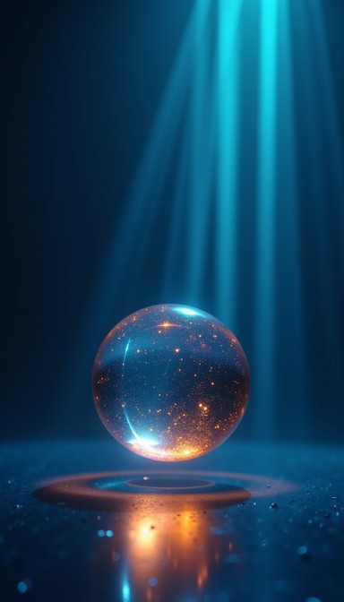 Free Glowing Orb Held Image | Download at StockCake