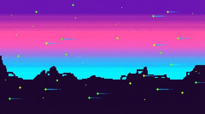 Free Neon Pixel Flow Image - Keyboard, Gaming, Technology | Download at ...