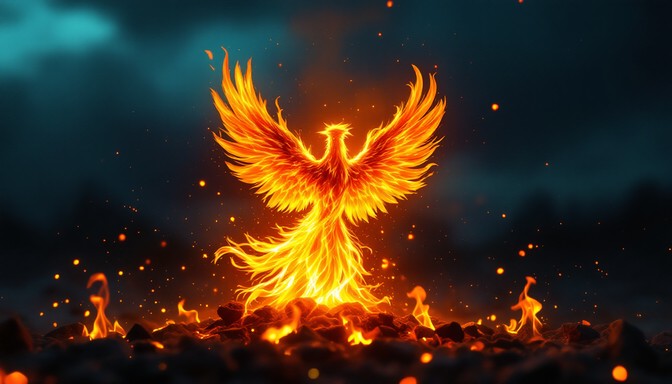 Phoenix Rising Flame Free Phoenix Flame Rising Image - Flame, Phoenix, Fire | Download at ...
