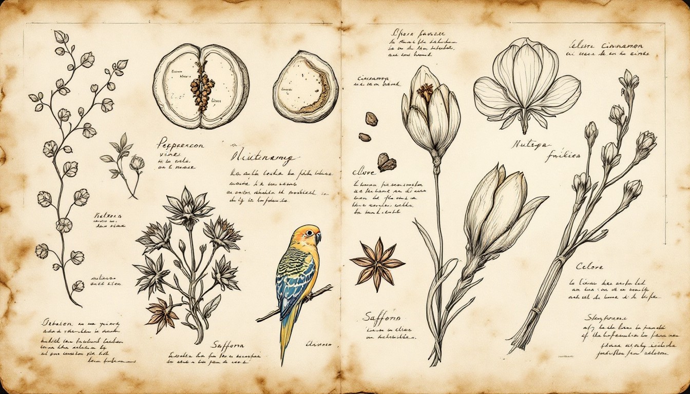 Free Vintage Botanical Study Image - Botanical, Illustration, Vintage ...
