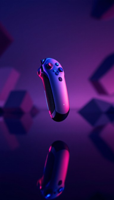 Download Neon Controller Dreams Image - Gaming, Controller, Neon ...