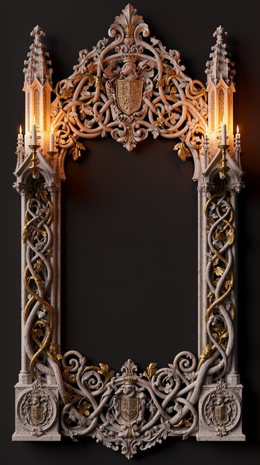 Free Medieval Carved Frame Image - Medieval, Gothic, Frame | Download ...