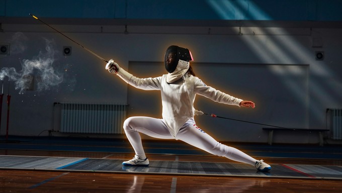 Free Fierce Fencing Warrior Image - Fencing, Athlete, Woman | Download ...