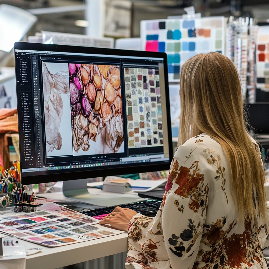 Free Designer at Work Image - Design, Woman, Computer | Download at ...