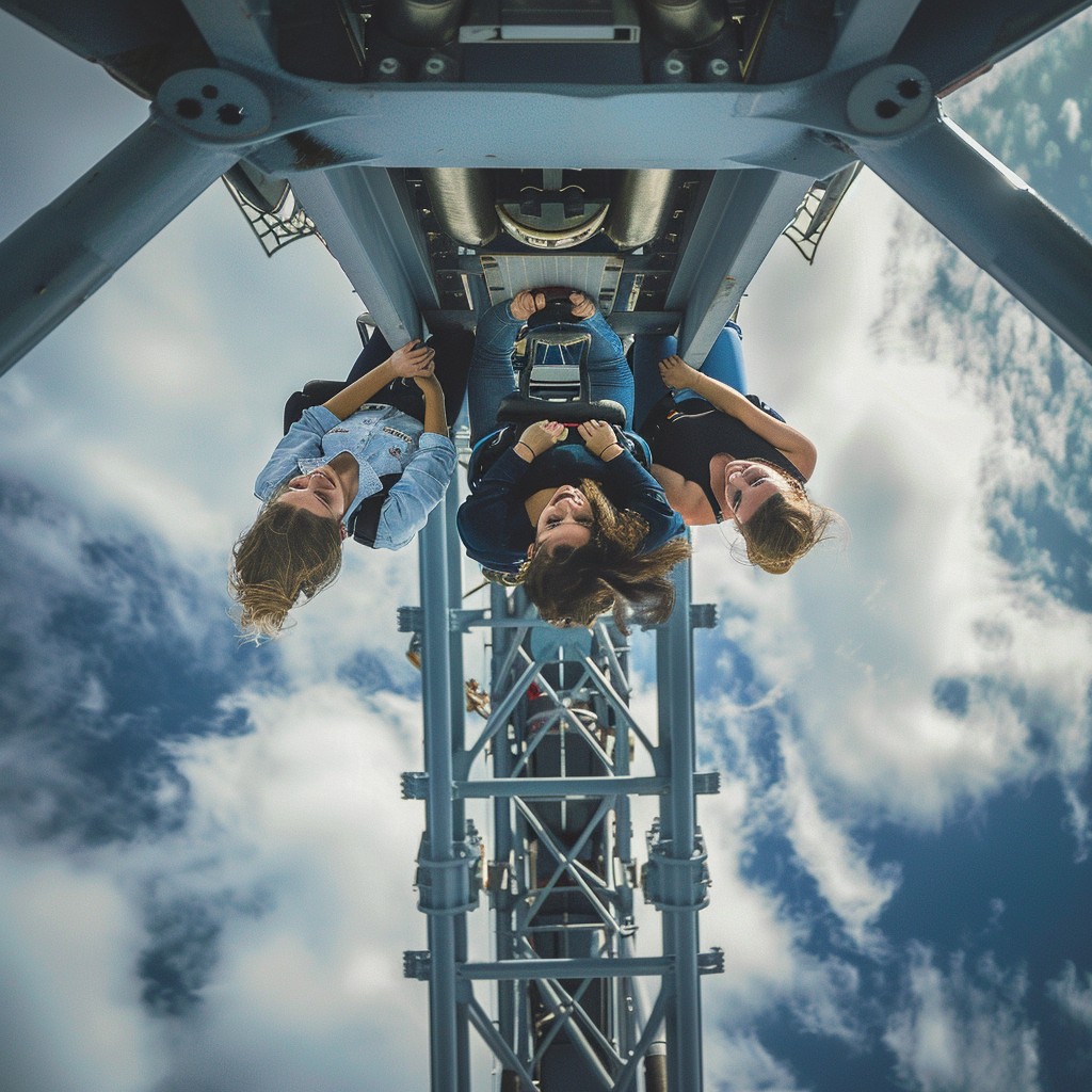 Free Thrilling Sky Ride Image - Amusement, Thrill, Sky | Download at ...