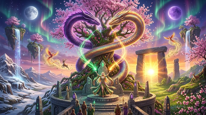 Spring In Myths Free Spring Goddess Awakens Image - Spring, Goddess, Equinox | Download ...