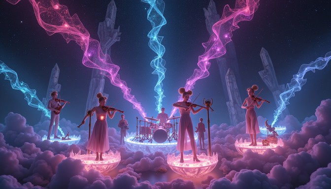 Free Cosmic Music Convergence Image - Magical, Cosmic, Ethereal ...