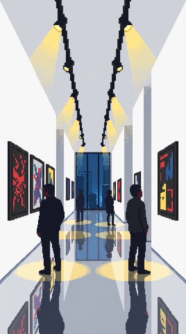 Free Pixel Art Gallery Image - Pixel, Art, Gallery | Download at StockCake