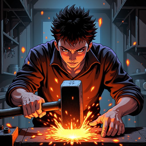 Free Forge Master's Passion Image - Blacksmith, Anime, Forge | Download ...