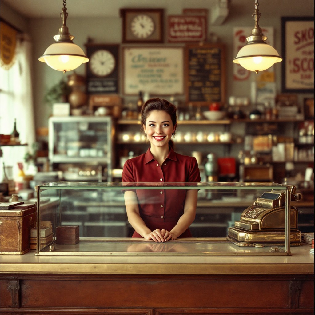 Free Classic Counter Service Image - Vintage, Retro, Fifties | Download ...