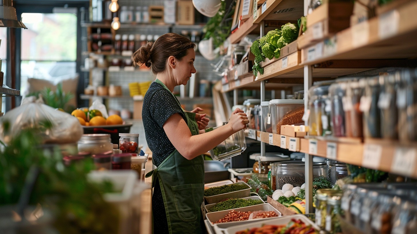 Free Store Employee Working Image - Store, Employee, Woman | Download ...