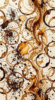 Free Coffee Stain Art Image - Coffee, Stain, Pattern | Download at ...