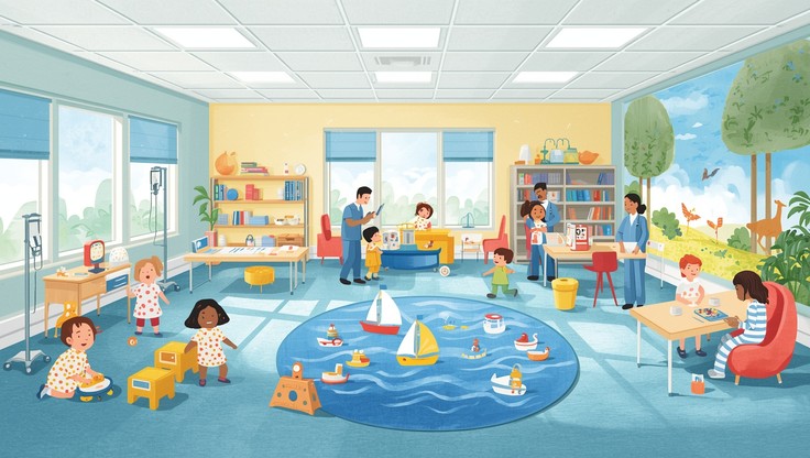 Free Healing Through Play Image - Hospital, Playroom, Children ...
