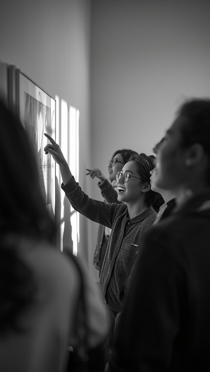 Free Students Analyzing Art Image - Students, Education, Classroom ...