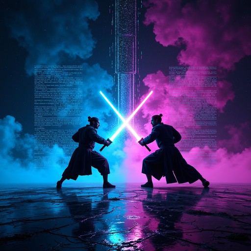 Sword Ripples Free Digital Blade Duel Image | Download at StockCake
