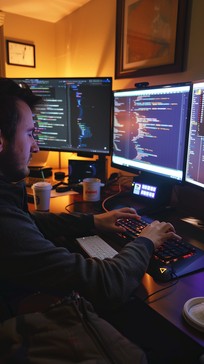 Free Tech Focused Work Image - Technology, Professional, Coding ...