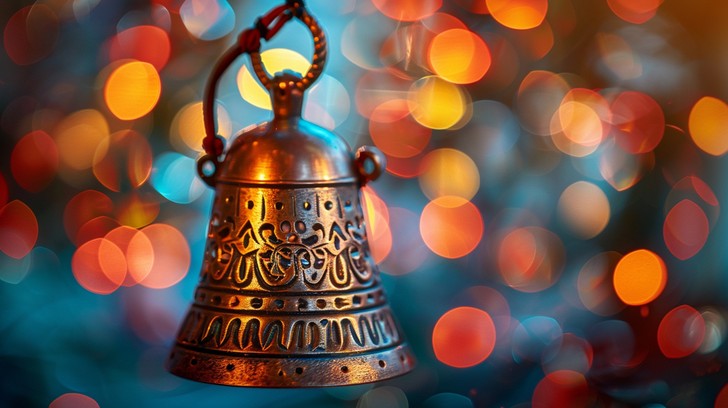 Free Vintage Bell Glow Image - Bell, Vintage, Bokeh | Download at StockCake